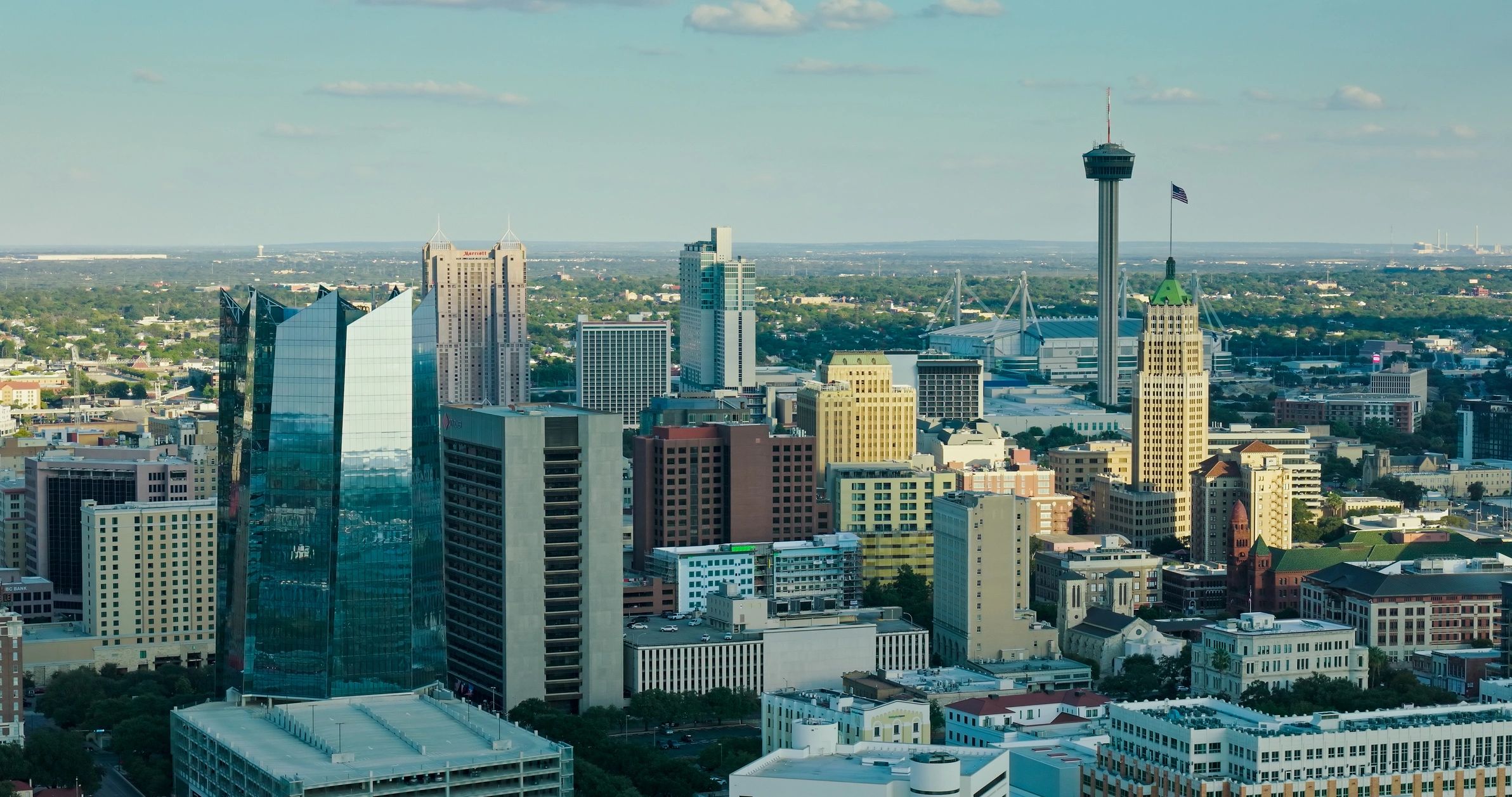 City skyline representing real estate investment opportunities