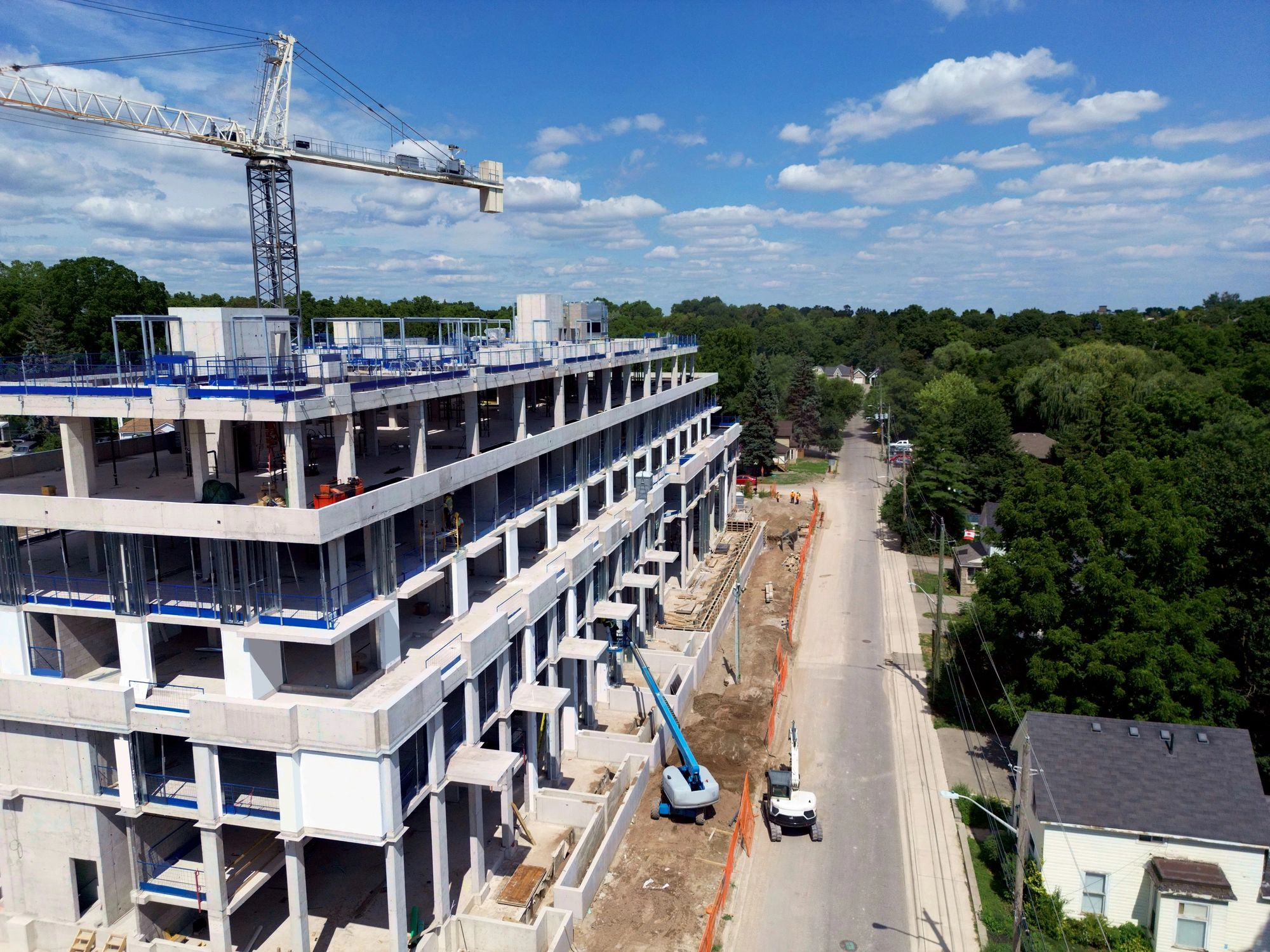 Residential tower development